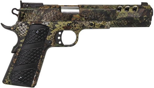 Iver Johnson Eagle XL10P Swamp Snake Pistol EAGLEXL10P, 10mm, 6in, G-10 Snake Skin, 8 Rds