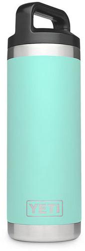 Yeti Rambler Bottle 18oz Stainless Steel Bottle, DuraCote Seafoam (YRAMB18SF)