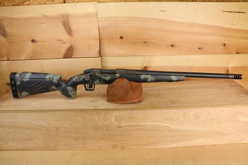 Fierce Carbon Rival FP Bolt Action Rifle FCRFP22CM20BF, 22 Creedmoor, 20" Threaded, Brown/Forest Carbon Stock, 4 Rds