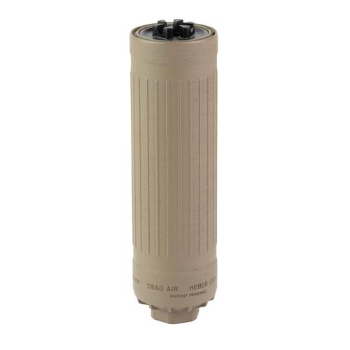 Dead Air CT5P Patrol Direct Thread FDE Suppressor 5.56 NATO/6MM ARC, 5/8X24 Thread Pitch