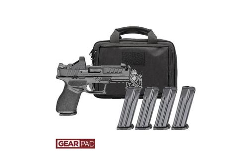 Springfield Hellcat Pro OSP Optic Ready Pistol HCP9379BOSPLCCOM-PAC, 9mm, 3.8in, Black Polymer Grips, 10 Rds