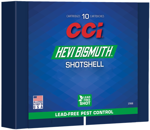 CCI Pest Control HEVI-Bismuth Pistol Ammunition 3740B, 40 S&W, 10 Rd/bx