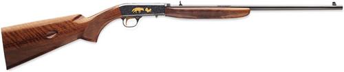 Browning Semi-Auto Grade VI Rifle 021002102, 22 Long Rifle, 19 1/4", Semi-Auto, High Grade Wood Stock, Blue Finish