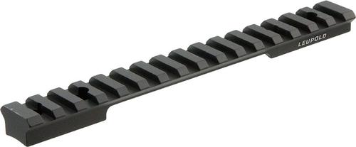 Leupold BackCountry Cross-Slot Base for Savage 10/110 Round Receiver Short Action, Black (171337)