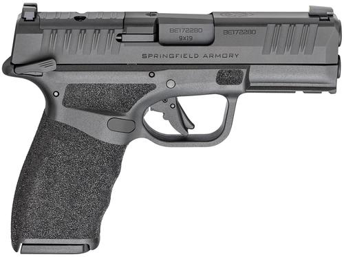 Springfield Hellcat Pro OSP Pistol HCP9379BOSPMS15, 9mm, 3.7", Optic Ready, Adaptive Texture Grips, Black Finish, 15 Rds