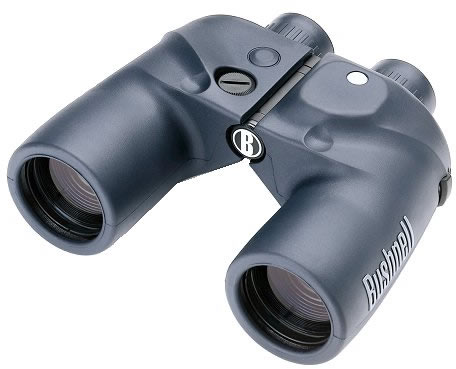 Bushnell Marine Binoculars 137500, 7x, 50mm, BaK 4 Porro Prism, Blue Rubber