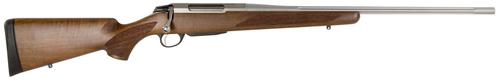 Tikka T3x Hunter Bolt Action Rifle JRTXA715, 243 Winchester, 22.4", Wood Stock, Stainless Finish, 3 Rds