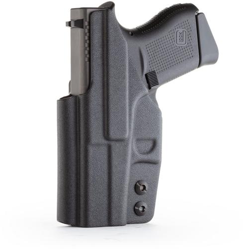 1791 Gunleather Kydex IWB Holster, Black, Right Hand, Glock 43 (TACIWPGLOCK43BLKR)