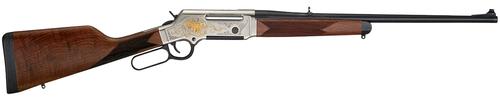 Henry Long Ranger Wildlife Lever Rifle H014WL223, 223 Rem, 20", Walnut Stock, Nickel Plated w/24K Gold Inlay Finish, 5 Rds