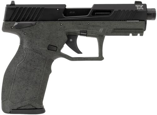 Taurus TX22 Gen 2 Pistol 12TX22141SP2, 22 LR, 4.6" Threaded, Adjustable Rear Sight,16 Rds