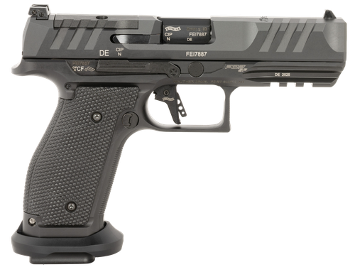 Walther PDP Pro Optic Ready Pistol 2897008, 9mm Luger, 4.50in, Textured Polymer Grips, Black Finish, 20 Rds