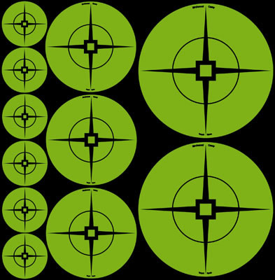 Birchwood Casey Spots Green Paper Targets (33938)