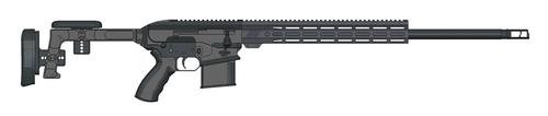 Bushmaster BA30 Rifle 0110003BLK, 6.5 Creedmoor, 24", Black Aluminum Chassis Folding Stock, 10 Rds