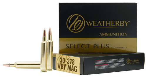 Weatherby Rifle Ammunition B303180TTSX, 30-378 Weatherby Mag, Barnes Tipped TSX, 180 GR, 3360 fps, 20 Rd/Bx