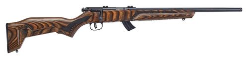 Savage Mark II Rimfire Rifle 26737, 22 LR, Bolt Action, 18", Brown Laminate Stock, Black Finish, 10 Rds