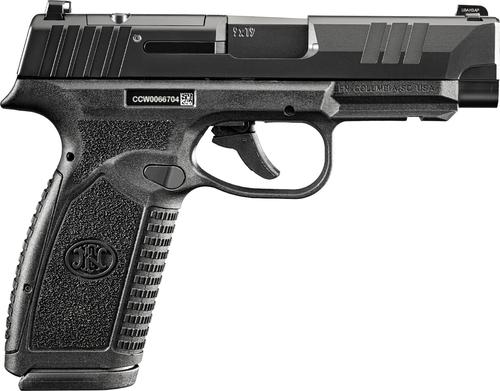 FN Herstal Reflex XL MRD Optic Ready Pistol 66101763, 9mm, 3.80in, Interchangeable Backstrap Grips, Black Finish, 10 Rds