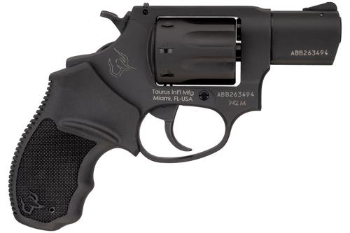 Taurus 942 Revolver 2942M021, 22 WMR, 2", Black Rubber Grip, Matte Black Finish, 8 Rd