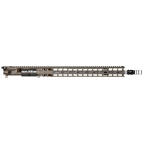 Radian Weapons Mod 1 Complete Upper Receiver, 6mm ARC, 18" W/ KeyMo Muzzle Brake, Radian Brown