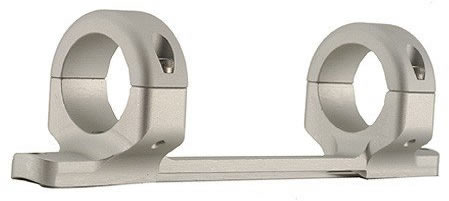 DNZ 11500 1 in Low Long Action Silver Base/Rings For Browning ABolt
