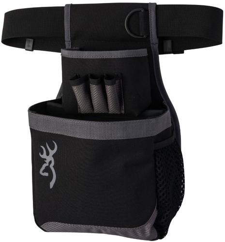 Browning Flash Shell Pouch, Black/Gray 121062692