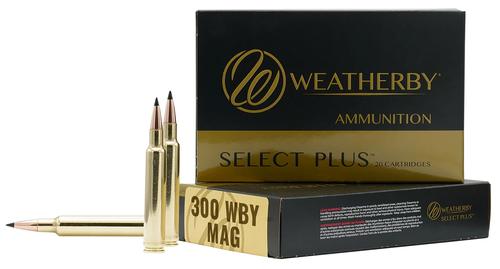 Weatherby Rifle Ammunition, 300 Weatherby Mag, Swift Scirocco, 180 GR, 3175 fps, 20 Rd/Bx