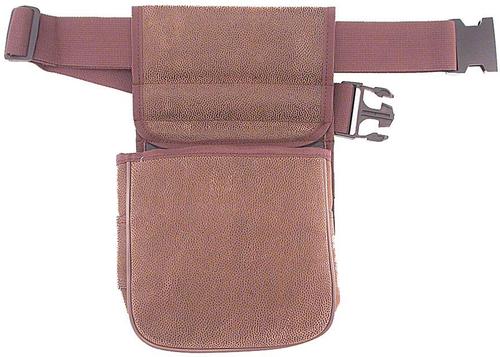 AA&E Leathercraft Distressed Leather Shooter's Pouch, Brown (8603123210)