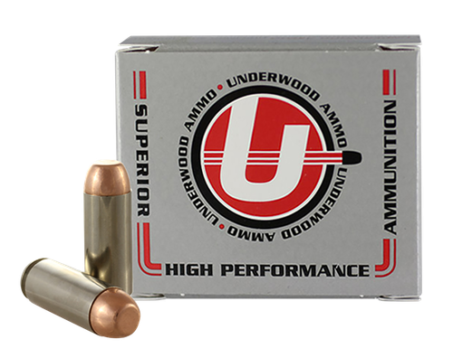 Underwood Pistol Ammunition UA509, 50 AE, Full Metal Jacket, 300 gr, 1580 fps, 20 Rd/Bx