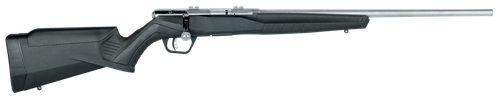 Savage B17 FVSS Bolt Action Rifle 70802, 17 Hornady Mag Rimfire, 21", Black Synthetic Stock, Stainless Finish, 10 Rds
