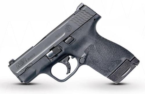 Smith & Wesson M&P Shield M2.0 Pistol 11810, 9mm Luger, 3.1", Black Polymer Grip/Frame, Black Finish, 7/8 Rd