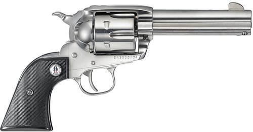 Ruger Vaquero SASS Revolver 5133, 357 Magnum, 4.62 in, Synthetic Grip, Stainless Finish, 6 Rd