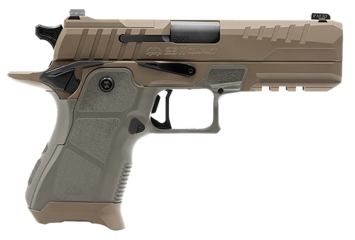 OA DEFENSE 2311 w/Plus Kit Optic Ready Pistol OA2311CMPTKITHDSSTD15, 9mm Luger, 4.25in, Sage Polymer, High Desert Finish, 15 Rds