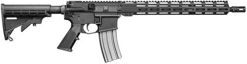 Delton Optics Ready Semi-Auto Rifle ORFTMC16M, 223 Remington/5.56 NATO, 16 in, Collapsible Stock, Matte Black Finish
