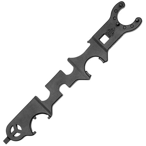 UTG Armorer's Steel Combo Wrench for AR Platform, Black Phosphate Finish (TLARWR01)