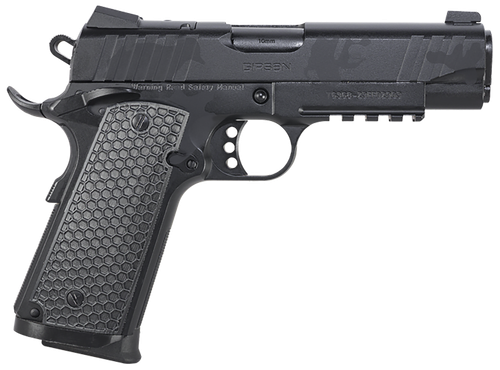 EAA MC1911 C Influencer Optic Ready Pistol 391154, 45 ACP, 4.40in, Black Polymer Grips, Black Camo Finish, 8 Rds
