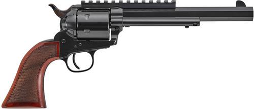 Uberti 1873 Cattleman Hunter Revolver 345496, 44 Rem Mag, 7.5", Walnut Grip, Blued Finish