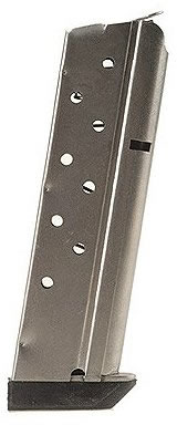 Springfield 1911 40 Smith & Wesson 8 Round Stainless Magazine (PI6083)