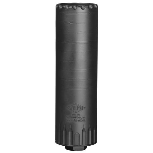 Yankee Hill Machine R9 Suppressor, 17HMR-9MM, Black Carakote