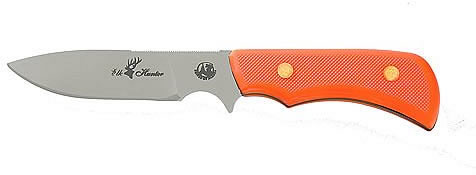 Knives Of Alaska Trekker Elk Hunter Knife w/Fixed Blade & Orange SureGrip Handle 00177FG