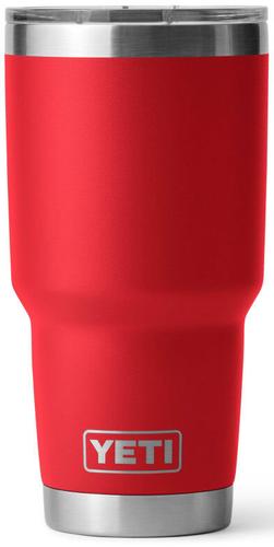 Yeti Rambler Tumbler 30oz Stainless Steel Cup, DuraCote Rescue Red (2107150813)