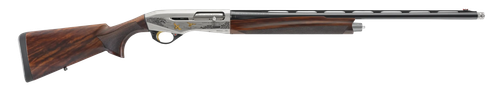 Benelli Montefeltro Silver Featherweight 10935, 20 Gauge, 26", 3" Chmbr, AA-Grade Walnut Stock, Engraved Nickel
