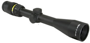 Trijicon Accupoint Rifle Scope TR20, 3x-9x, 40mm Obj , Matte Black, Amber Triangle Reticle