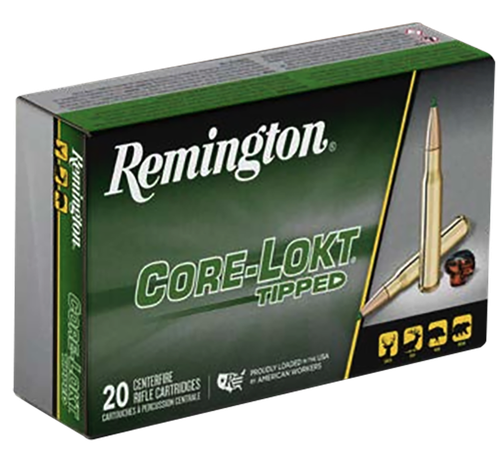 Remington Core-Lokt Tipped Rifle Ammunition R20045, 7mm PRC, Core Lokt Tipped, 175 gr, 20 Rd/Bx