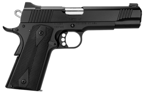 Kimber Custom LW, KCB Pistol 3700812, 45 ACP, 5", Black Rubber Grips, Black Finish, 8 Rd