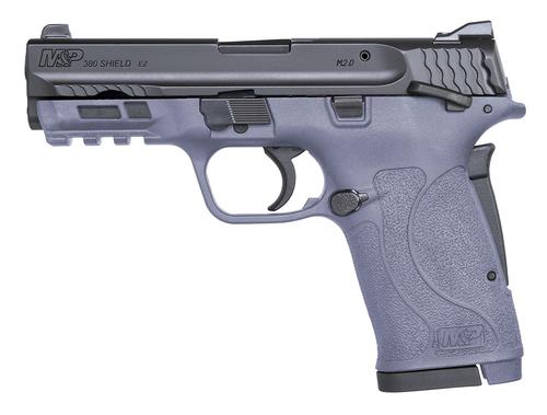 Smith & Wesson M&P 380 Shield EZ M2.0 Pistol 13327, 380 ACP, 3.675", Orchid Poly. Frame, Black Slide Finish, 8RD