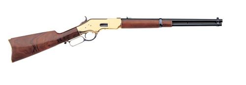 Taylors 1866 Carbine Lever-Action Rifle 550210, 38 Special, 19", Walnut Stock, Brass Finish, 10 Rds