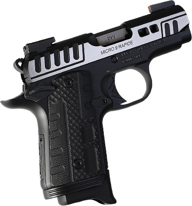 Kimber 3300231 Micro 9 Rapide Scorpius - 9MM, 3.15 in Barrel, Black G10 Grips, KimPro II Finish, 8 Rds