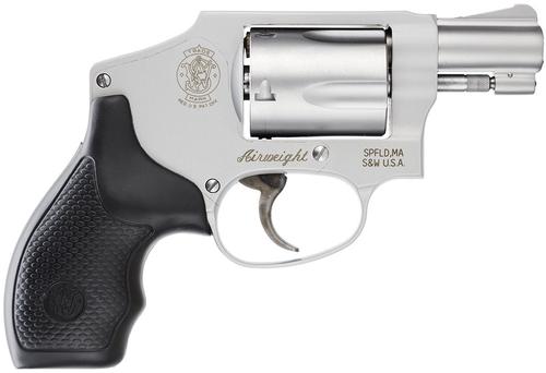 Smith & Wesson Model 642 Airweight Revolver 103810, 38 Spl +P, 1.88", Polymer Grip, Matte Silver Finish, 5 Rds