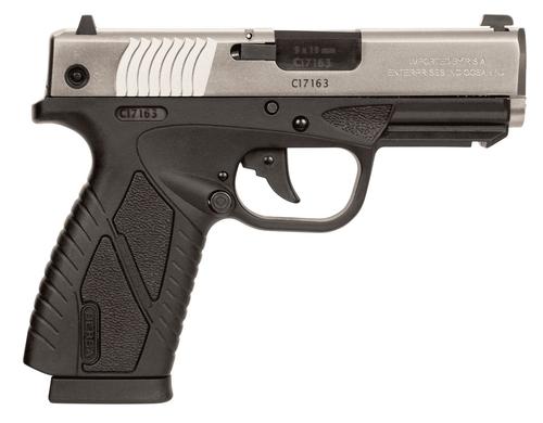Bersa BPCC Concealed Carry Pistol BP9DTCC, 9mm Luger, 3.30in, Black Polymer, Matte Black Finish, 8 Rds