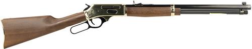 Henry Side Gate Lever Action Rifle H009BG, 30-30 Win, 20" Octagonal, Walnut Stock, Polished Brass Rec, 5 Rds