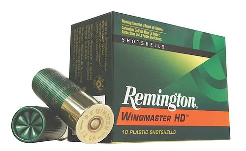 Remington Wingmaster HD Shotshells 20875, 12 Gauge, 3", 1 1/4 oz, 1450 fps, #6 Steel Shot, 10 Rds/bx
